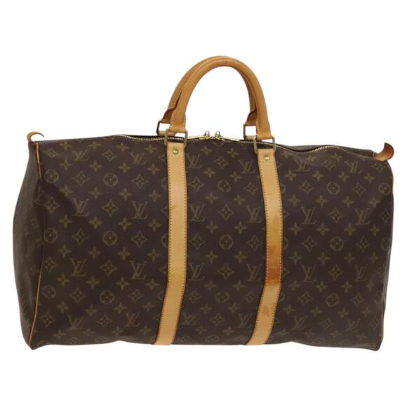 LOUIS VUITTON Monogram Keepall 50 Boston Bag M41426 - Picture 1 of 16